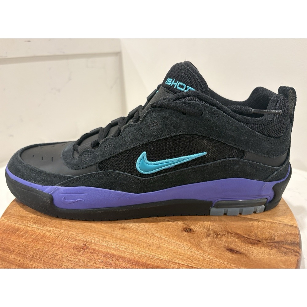Nike SB Air Max Ishod Wair Black Grape Persian Violet FB2393-003 Men Size 11 New - Picture 7 of 12